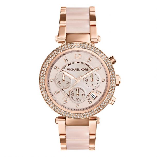 runway heart rate acetate and rainbow pavé smartwatch