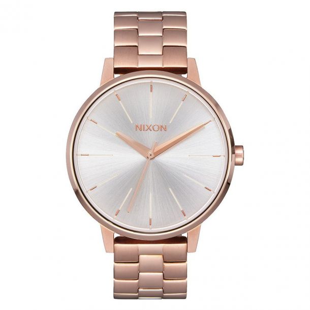 Ladies' Nixon Kensington Rose GoldTone Stainless Steel Watch A0991045
