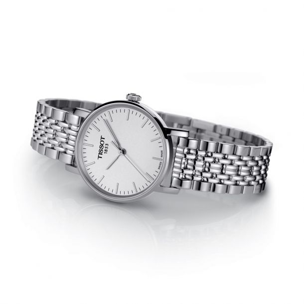 Ladies Tissot Everytime Small Stainless Steel Watch T1092101103100 Reeds Jewelers