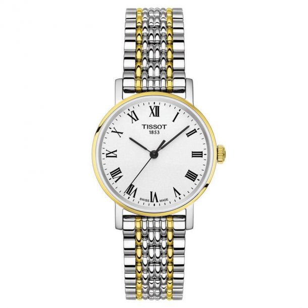 Ladies Tissot Everytime Small Two Tone Watch T1092102203300 Reeds Jewelers