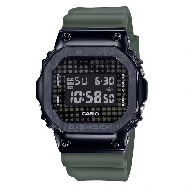 casio black face watch