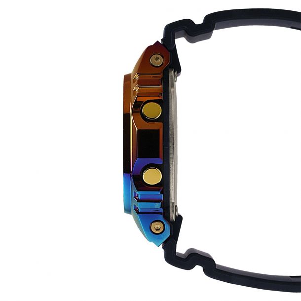 Men's Casio G-Shock Rainbow Black Resin Strap Limited Edition Watch  GM5600SN-1