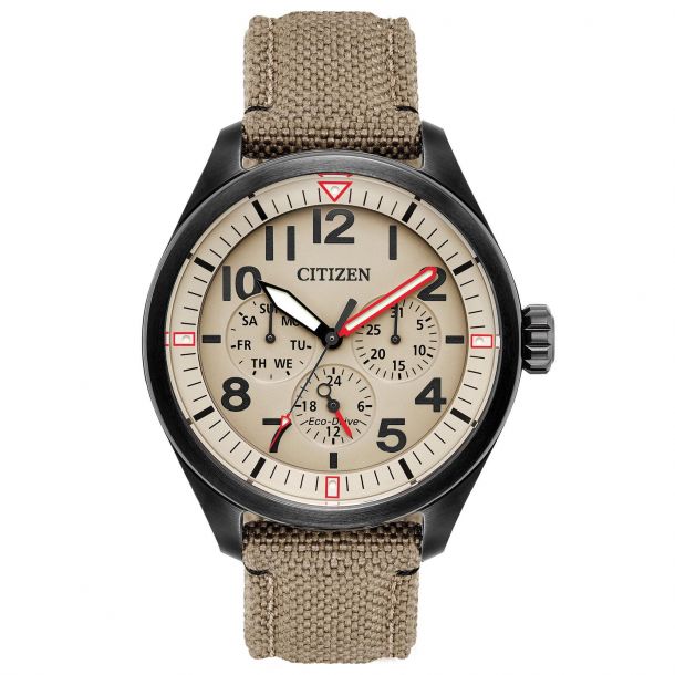 citizen eco drive nylon