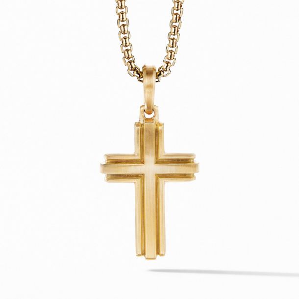 Men's David Yurman Deco Cross Pendant 