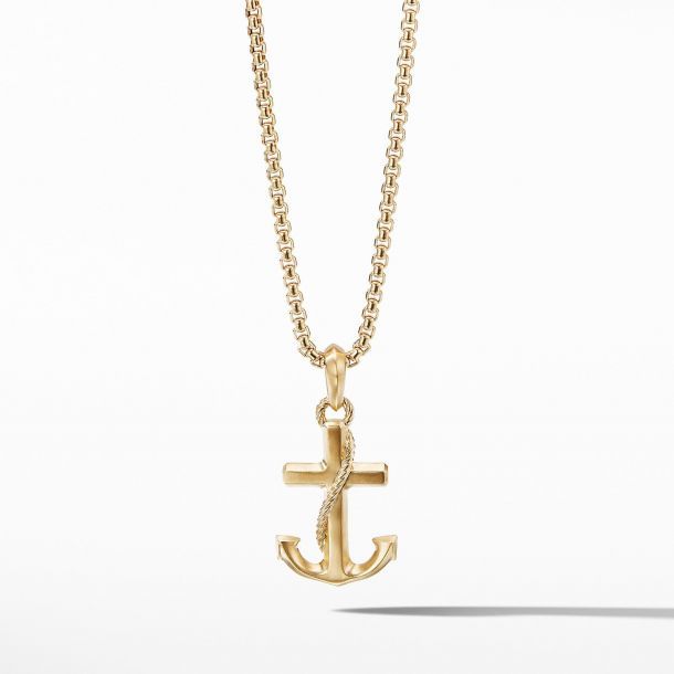 David Yurman Maritime Anchor Amulet 