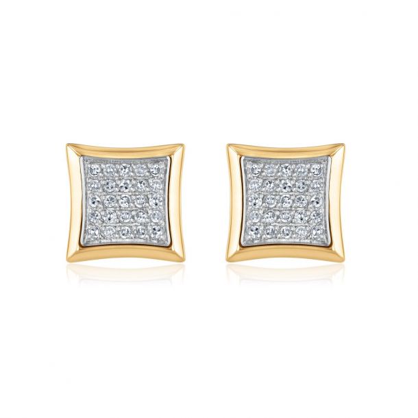 gucci mens diamond stud earrings