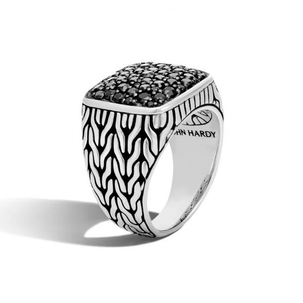 Mens Ring Black Stone Signet Ring Silver Ring 925 Silver/630 Mens Ring Black Stone Signet Ring Silver Ring 925 Silver/630
