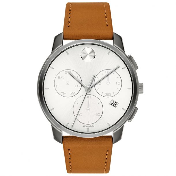 Men S Movado Bold Chronograph Brown Leather Strap Watch 3600631 Reeds Jewelers - Movado Watch Men S Brown Leather Strap Men S Movado Bold Chronograph Brown Leather Strap Watch 3600631 Reeds Jewelers - Movado Watch Men S Brown Leather Strap