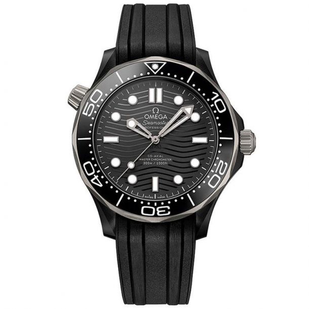 omega seamaster black rubber