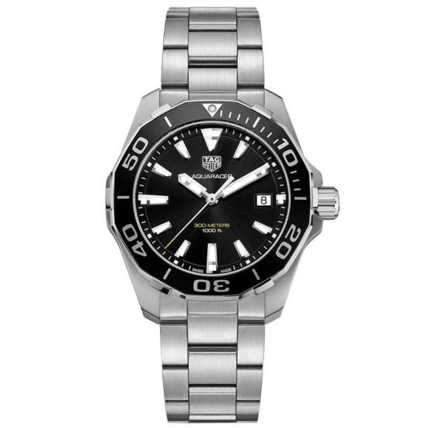 Men S Tag Heuer Aquaracer Quartz Watch Way111a Ba0928 Reeds Jewelers