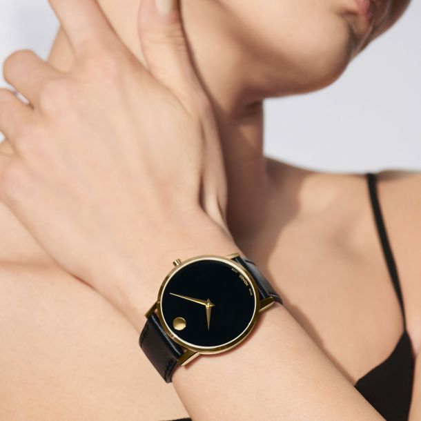 Movado Museum Classic Yellow Gold-Tone 