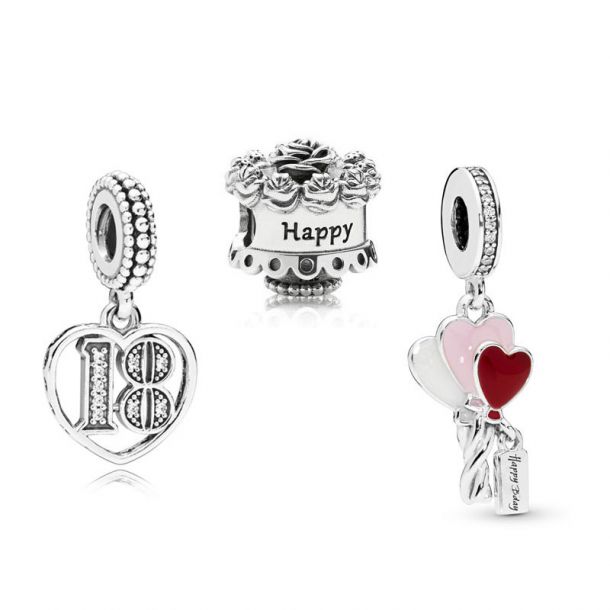 from now on camera turn around Pandora 18th Birthday Celebration Gift Set | REEDS Jewelers
