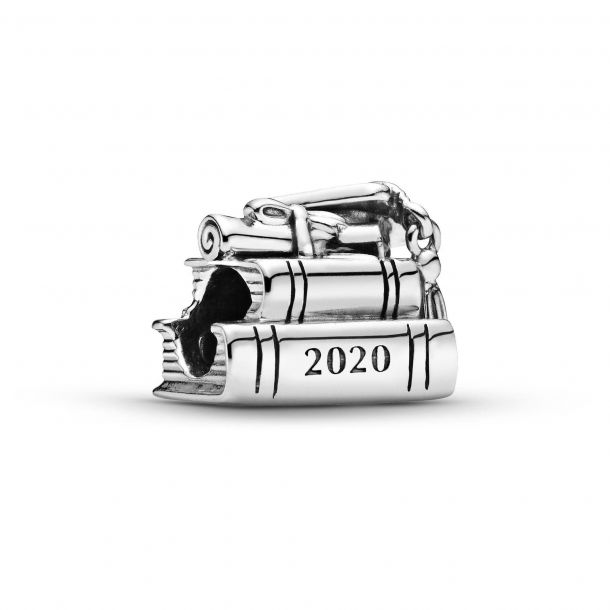 Pandora 2020 Graduation Books Charm Pandora 2020 Graduation Books Charm