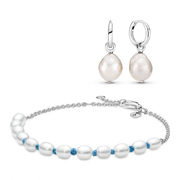 Pandora A Pearl Lot of Fun Bracelet and 