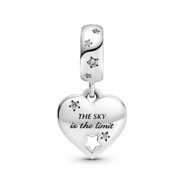 traducir Creación mesa Pandora Congratulations Heart & Stars Dangle Charm | REEDS Jewelers
