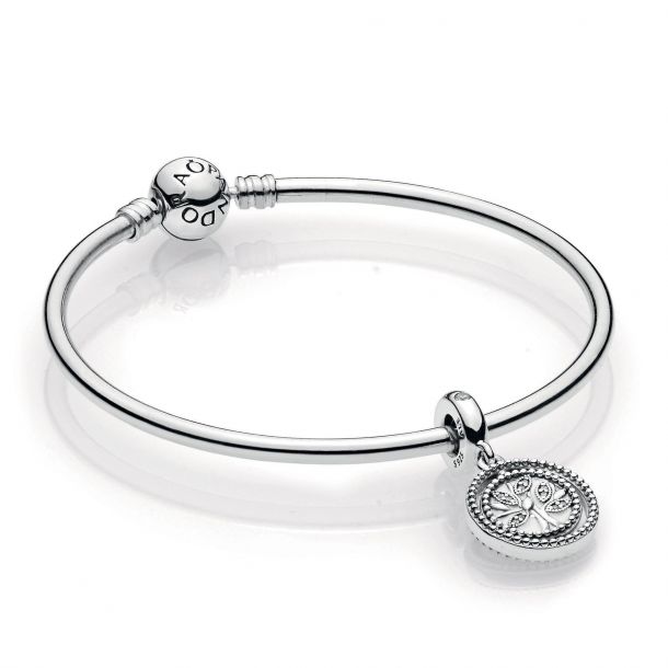 Pandora Family Tree Bangle Bracelet Gift Set - 7 inches