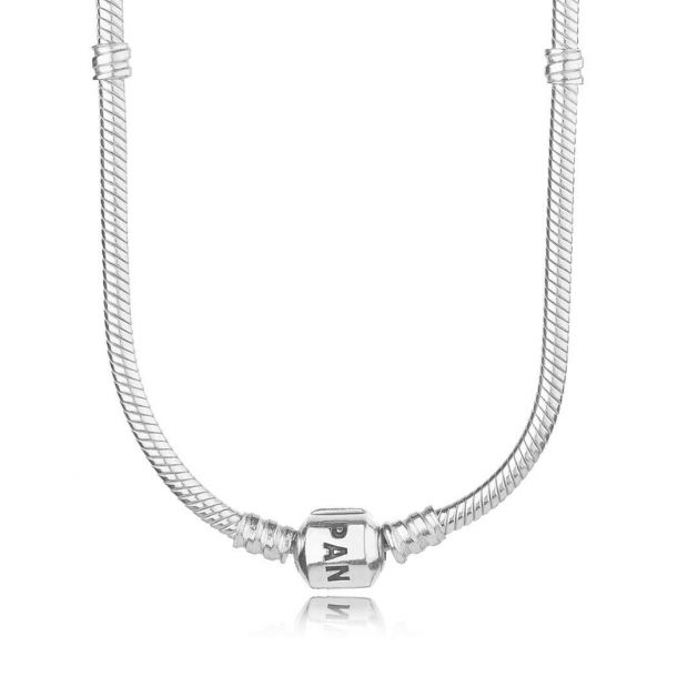 PANDORA Iconic PANDORA Clasp Necklace REEDS Jewelers