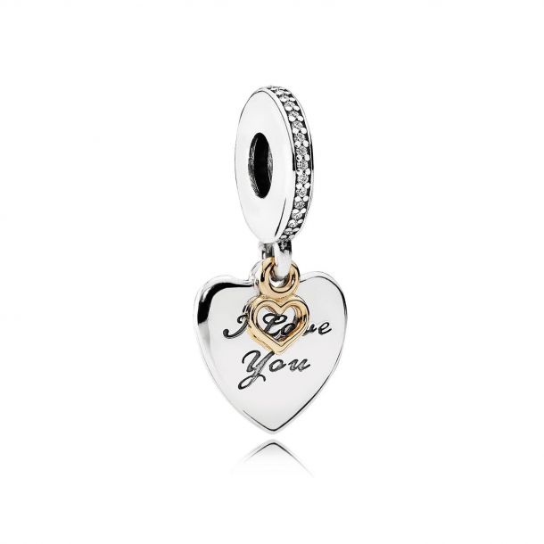 Love you more necklace pandora discount