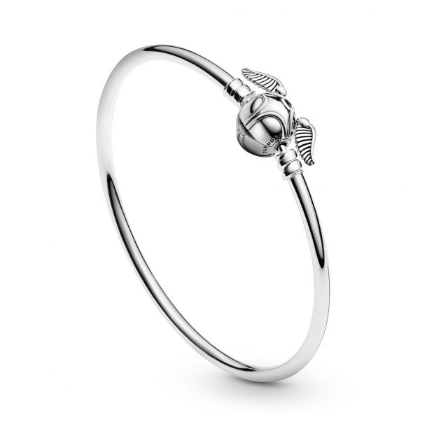 Pandora Moments Harry Potter Golden Snitch Clasp Bangle Bracelet Reeds Jewelers Celebrate the wonderful world of harry potter with new iconic charms! pandora moments harry potter golden snitch clasp bangle bracelet