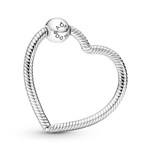 Pandora Moments Heart Charm Holder 