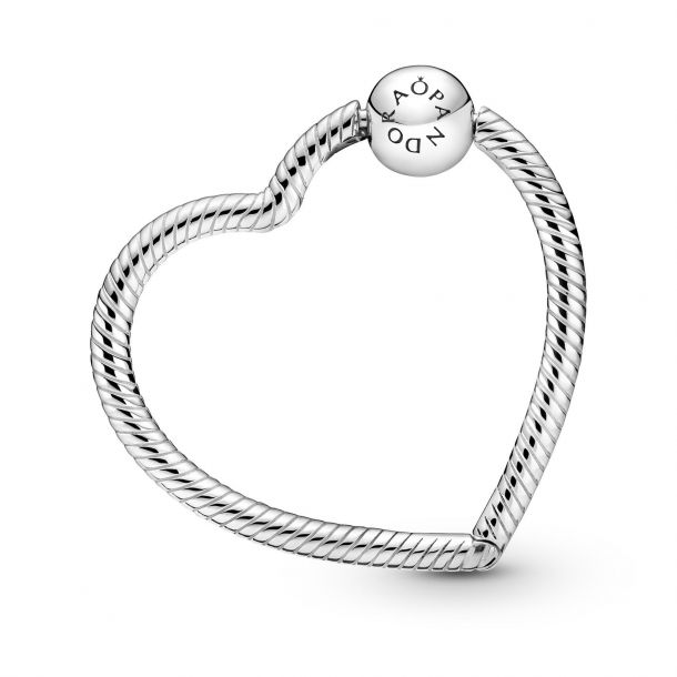Pandora Moments Heart Charm Holder 