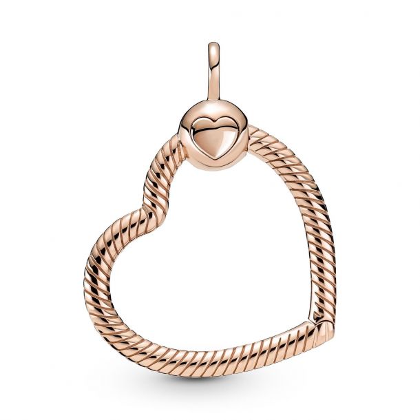 Pandora Moments Heart Charm Holder 