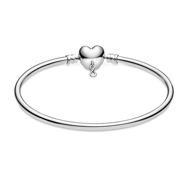 Pandora Moments Infinity Heart Clasp Bangle Bracelet Pandora Moments Infinity Heart Clasp Bangle Bracelet