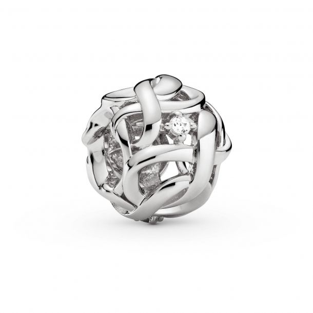 Pandora Openwork Woven Infinity Charm Reeds Jewelers