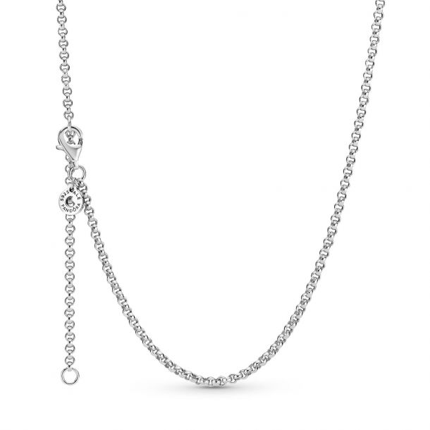 West Coast Jewelry Sterling Silver Polished Twisted 3mm Chain Necklace