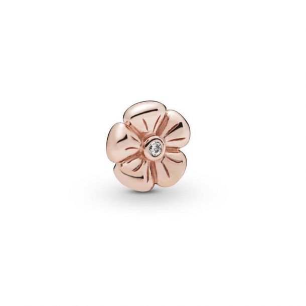Classic Flower Petite Locket Charm 