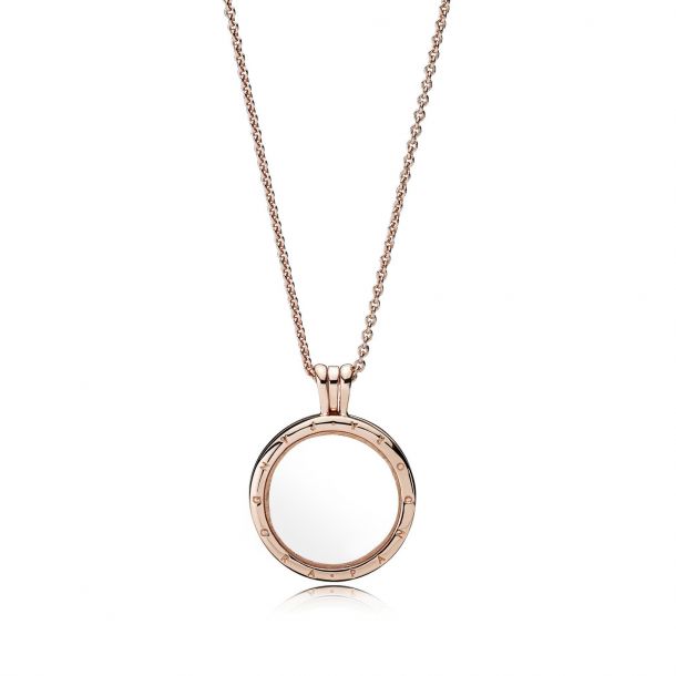 Pandora Floating Locket, Rose Gold 
