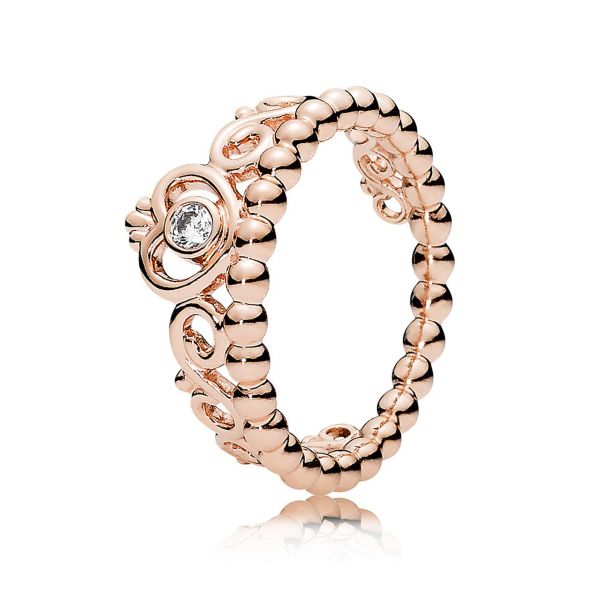 Princess Crown Ring Rose Gold Outlet Sale, UP TO 68% OFF | www 
