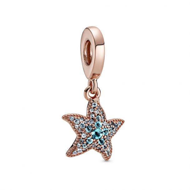 Pandora Rose Sparkling Starfish Dangle Charm Reeds Jewelers Pandora Rose Sparkling Starfish Dangle Charm Reeds Jewelers