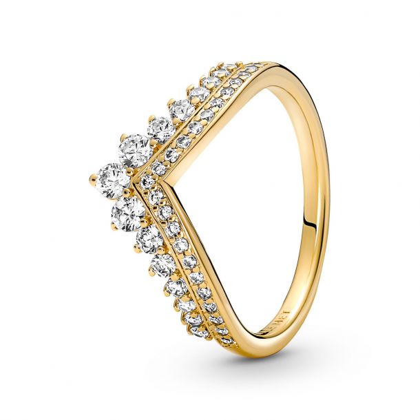 Pandora Timeless Wish Tiara Ring, GoldPlated REEDS Jewelers