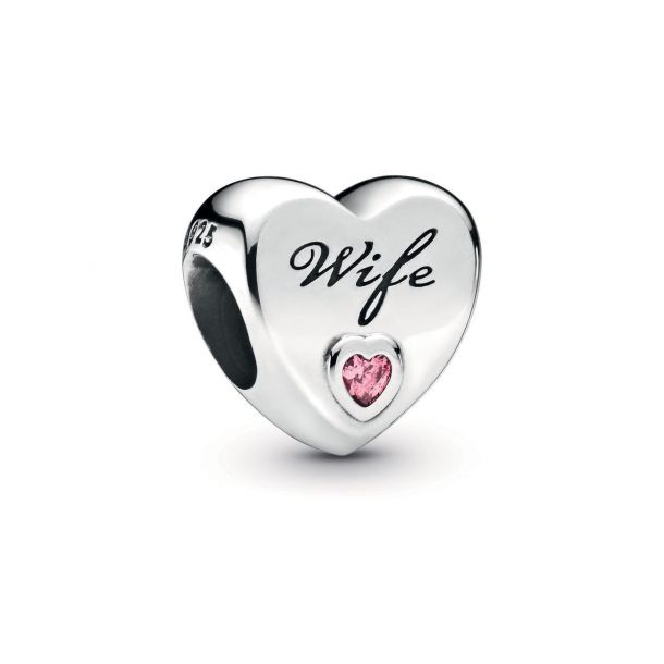 Pandora Wife Love Heart Charm