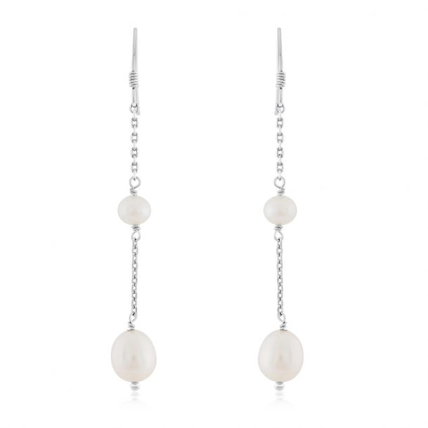 Pearl Drop Earrings REEDS Jewelers
