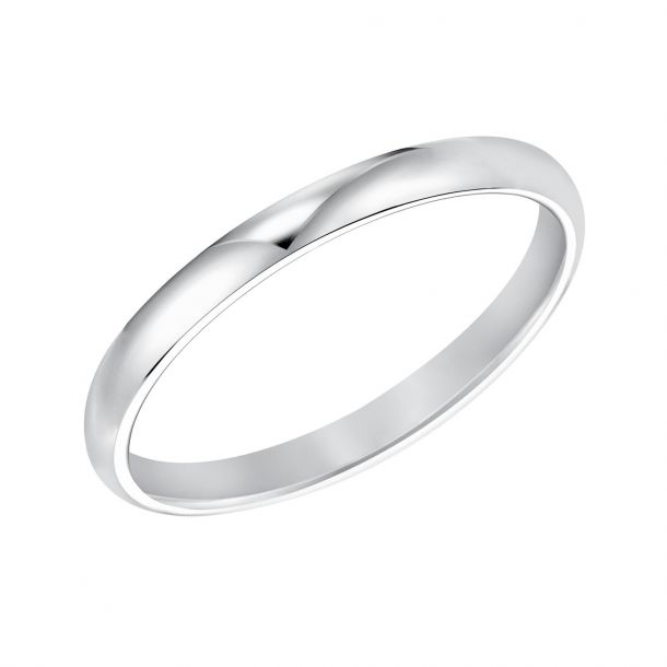 14K Solid Yellow White Gold 2mm Size 4 5 6 7 8 9 10 Plain Fit Wedding Band Ring 