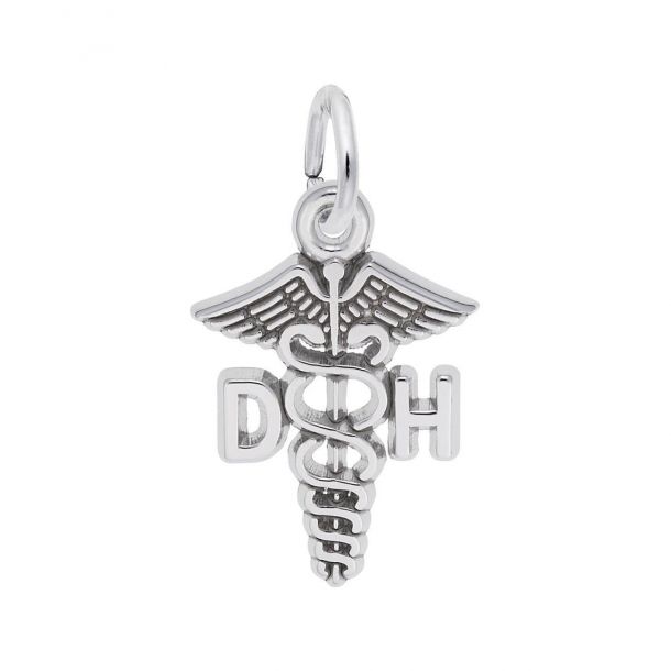 Sterling Silver Dental Hygienist Charm