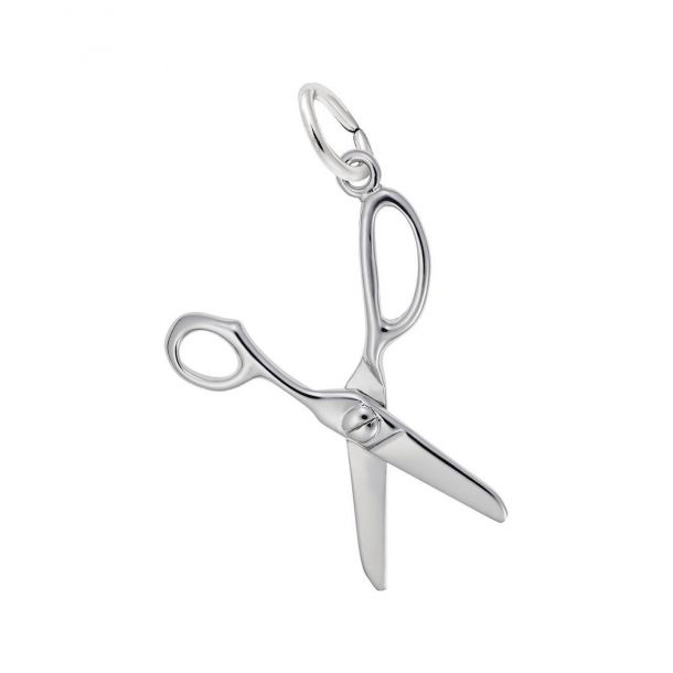 925 Sterling Silver Scissors Charm Made in USA