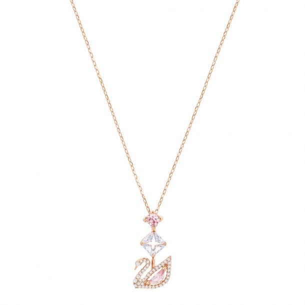 Swarovski Crystal Dazzling Swan Pendant 