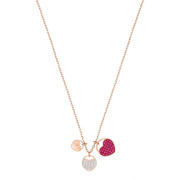 Swarovski Crystal Heart Charm Necklace Swarovski Crystal Heart Charm Necklace