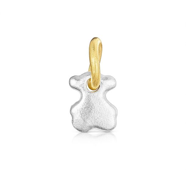 TOUS Luah Bear Two-Tone Pendant | 13mm