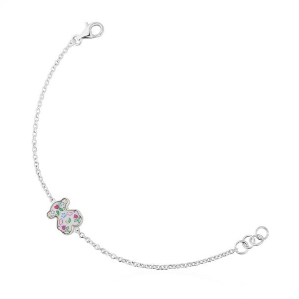 TOUS Mother of Pearl Power Sterling Silver Bracelet | REEDS Jewelers