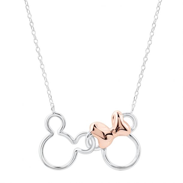 Two-Tone Disney Mickey and Minnie Mouse 