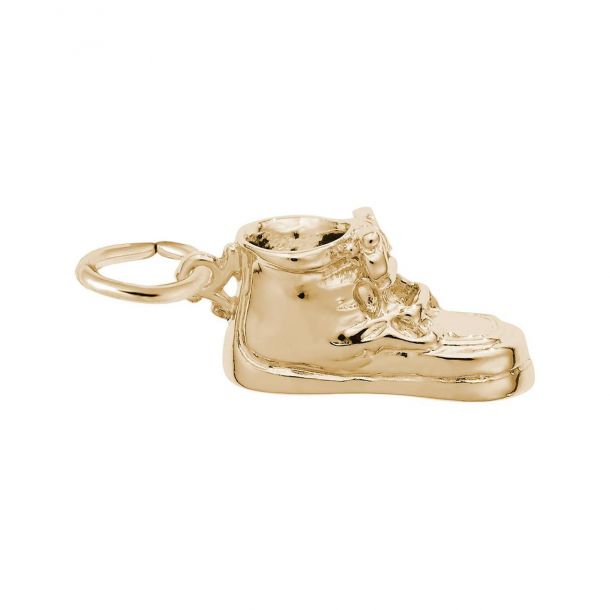 10k Yellow Gold BABY SHOES CHARM