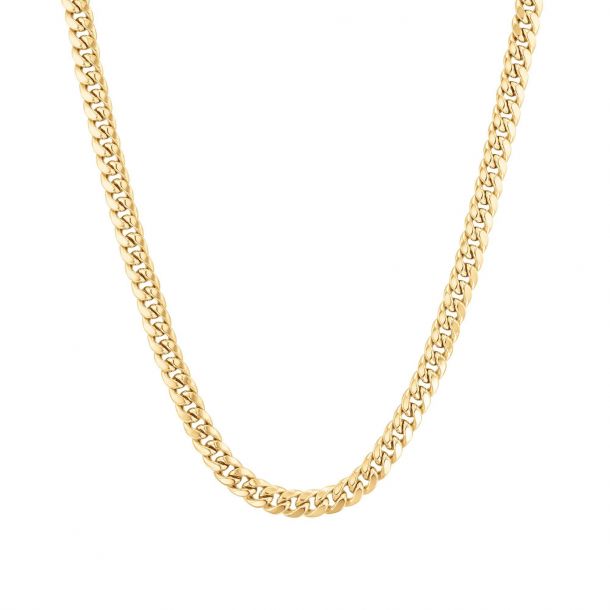 Beautiful 14k WG 2.5mm Semi-Solid Curb Link Chain Beautiful 14k WG 2.5mm Semi-Solid Curb Link Chain