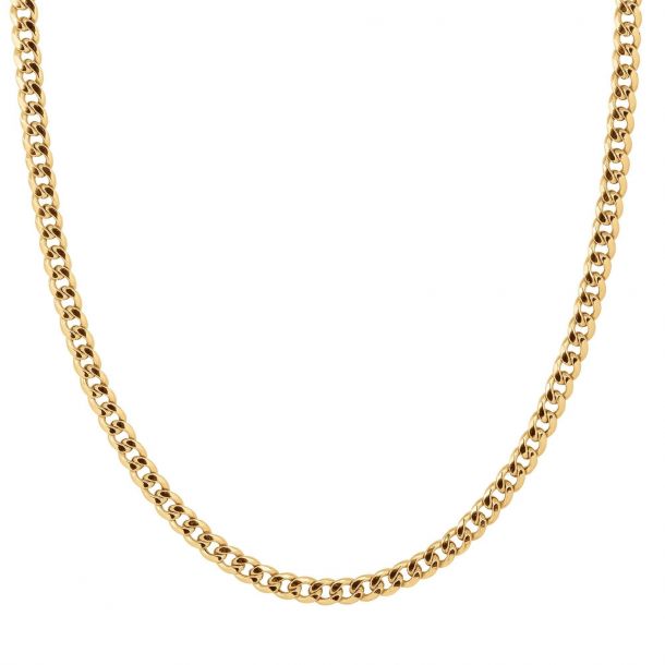 Yellow Gold Semi-Solid Miami Cuban 