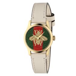 Men S Gucci G Timeless Contemporary Bee Watch Ya1264128 Reeds Jewelers