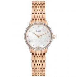 Ladies Rado Coupole Classic Diamonds Two Tone Watch R22897923 Reeds Jewelers