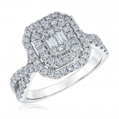 Women's Diamond Halo Engagement & Wedding Rings 2022 | REEDS Jewelers